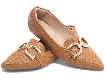 Sapatilha Mocassim Feminino Bico Fino Torricella