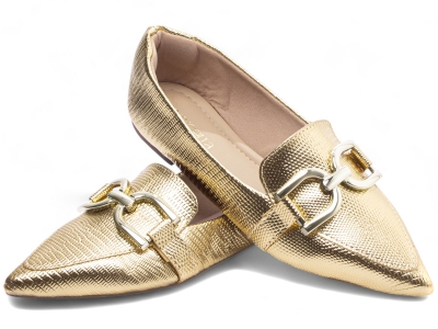 Sapatilha Mocassim Feminino Bico Fino Torricella